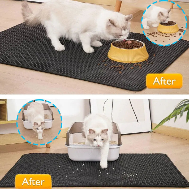 Pet Cat Litter Mat (Waterproof)