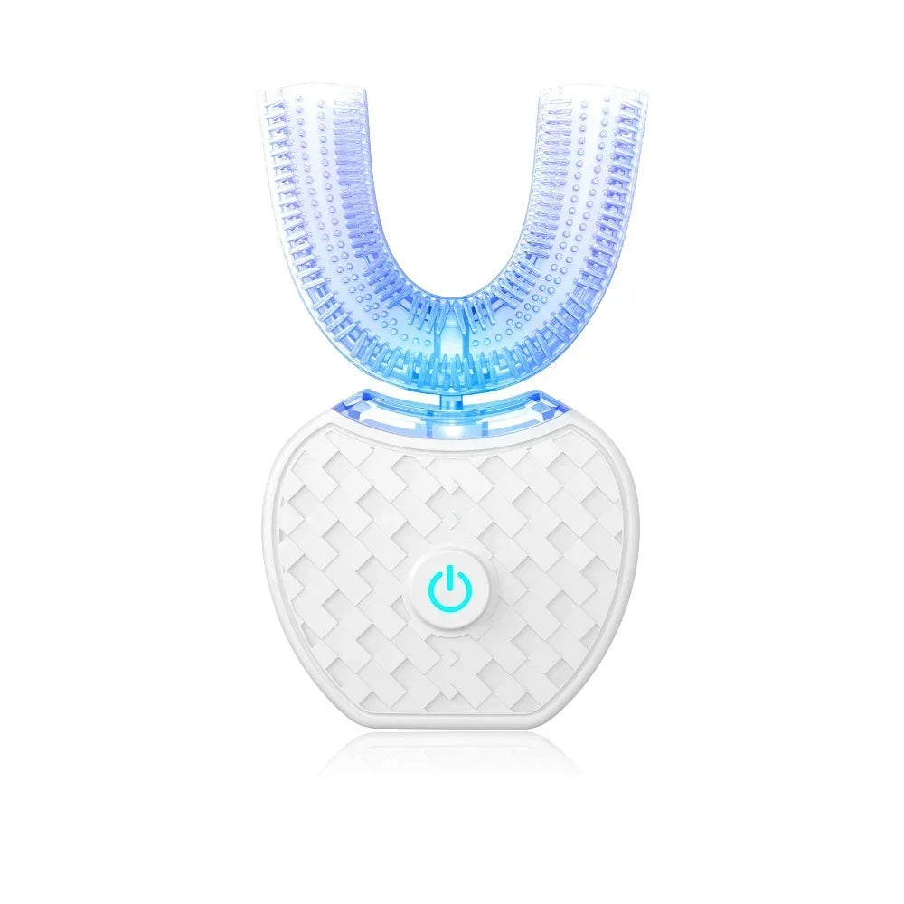 Ultrasonic Electric Toothbrush For Adults, Automatic Toothbrush U-Shaped with Teeth Whitening IPX7/ Waterproof