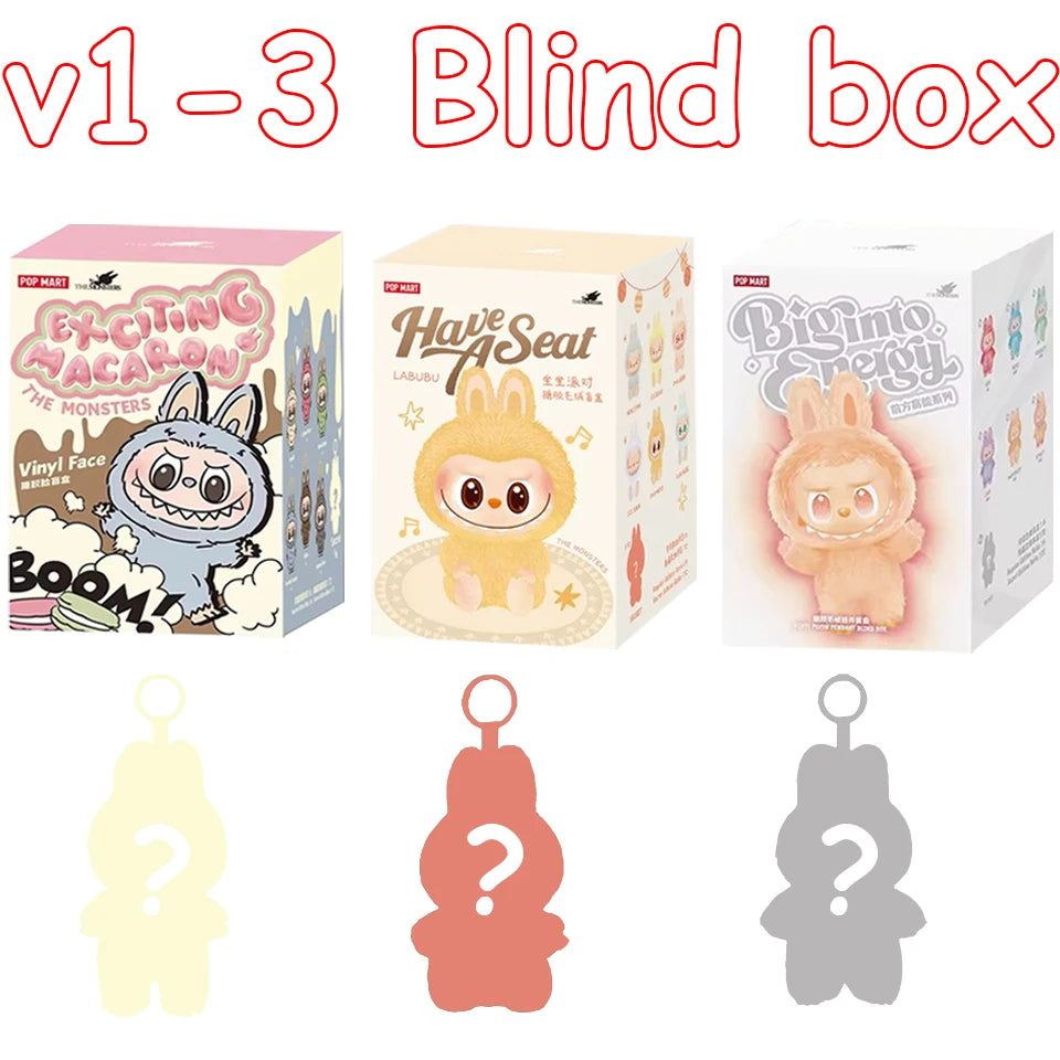 𧸠Transparent Protective Display Cover for Labub V1/V2 Plush Dolls