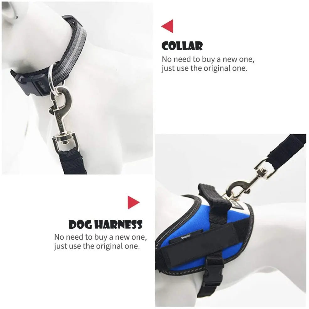 Adjustable Dog/ Cat Car Seat Belt Harness.