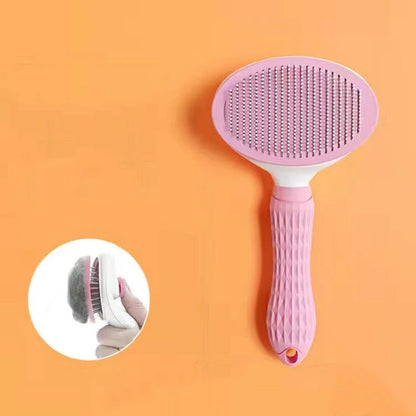 🐾 Pet Grooming Comb – Tangle-Free Comfort for Cats & Dogs