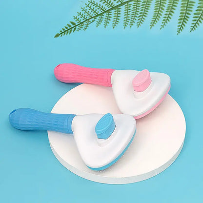 🐾 Pet Grooming Comb – Tangle-Free Comfort for Cats & Dogs