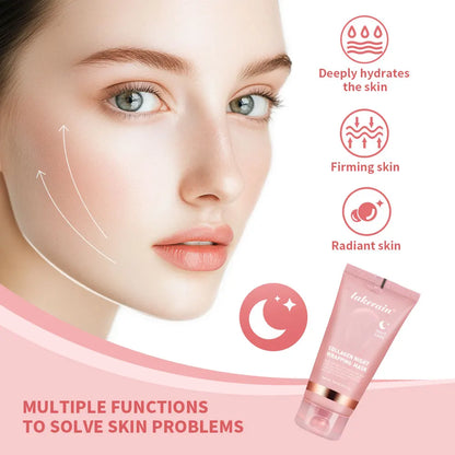 🌙 Lakerain Collagen Night Wrapping Mask – Firm, Hydrate & Glow Overnight