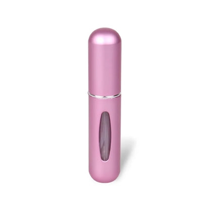 Portable Travel 5ml Bottom Charge Perfume Refillable Bottle Liquid Container For Cosmetics Spray Bottling Dispenser Press Head