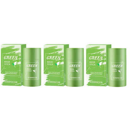 🍃 Green Tea Cleansing Stick Mask – Deep Clean, Shrink Pores & Remove Blackheads