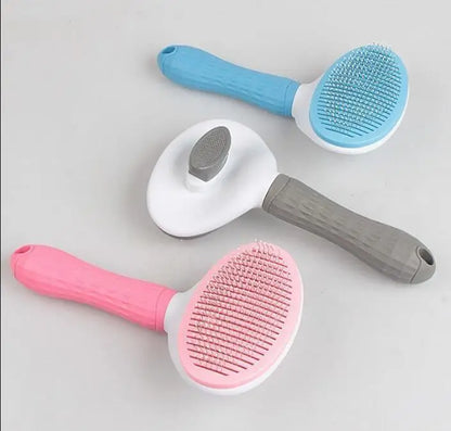 🐾 Pet Grooming Comb – Tangle-Free Comfort for Cats & Dogs