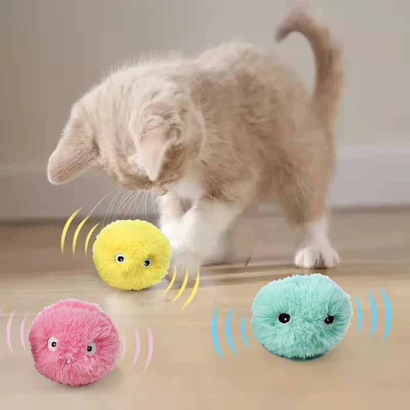 Smart Interactive Cat Toys (Plush Electric Catnip Training Toy)
