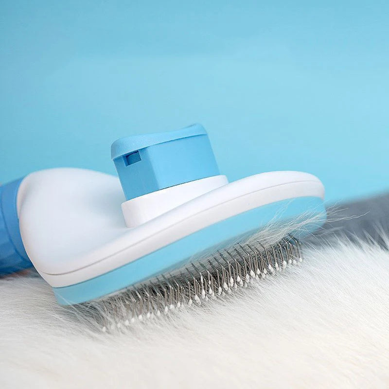 🐾 Pet Grooming Comb – Tangle-Free Comfort for Cats & Dogs