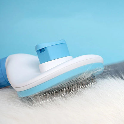 🐾 Pet Grooming Comb – Tangle-Free Comfort for Cats & Dogs