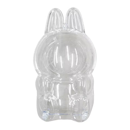 🧸 Transparent Protective Display Cover for Labub V1/V2 Plush Dolls