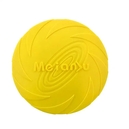 OUZEY Bite Resistant Flying Disc Toys For Dog/ Multifunction Pet Training Toy