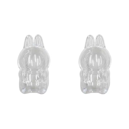 🧸 Transparent Protective Display Cover for Labub V1/V2 Plush Dolls