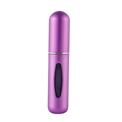 Portable Travel 5ml Bottom Charge Perfume Refillable Bottle Liquid Container For Cosmetics Spray Bottling Dispenser Press Head