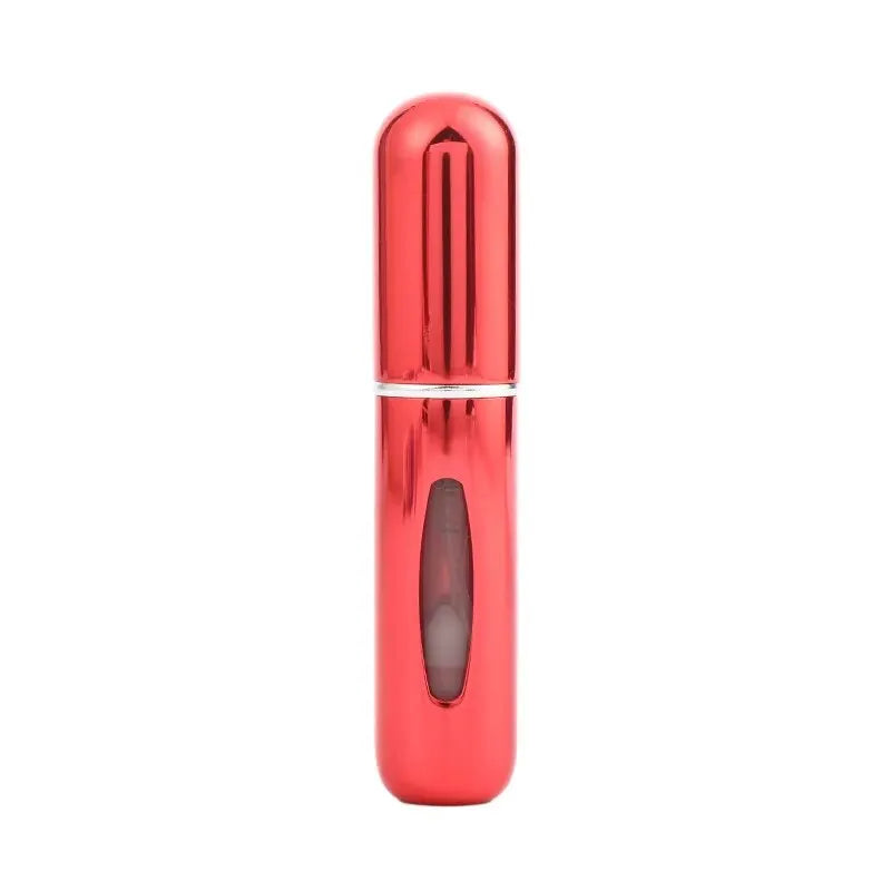 Portable Travel 5ml Bottom Charge Perfume Refillable Bottle Liquid Container For Cosmetics Spray Bottling Dispenser Press Head
