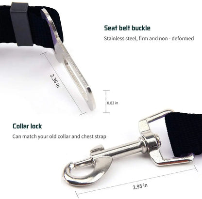 Adjustable Dog/ Cat Car Seat Belt Harness.