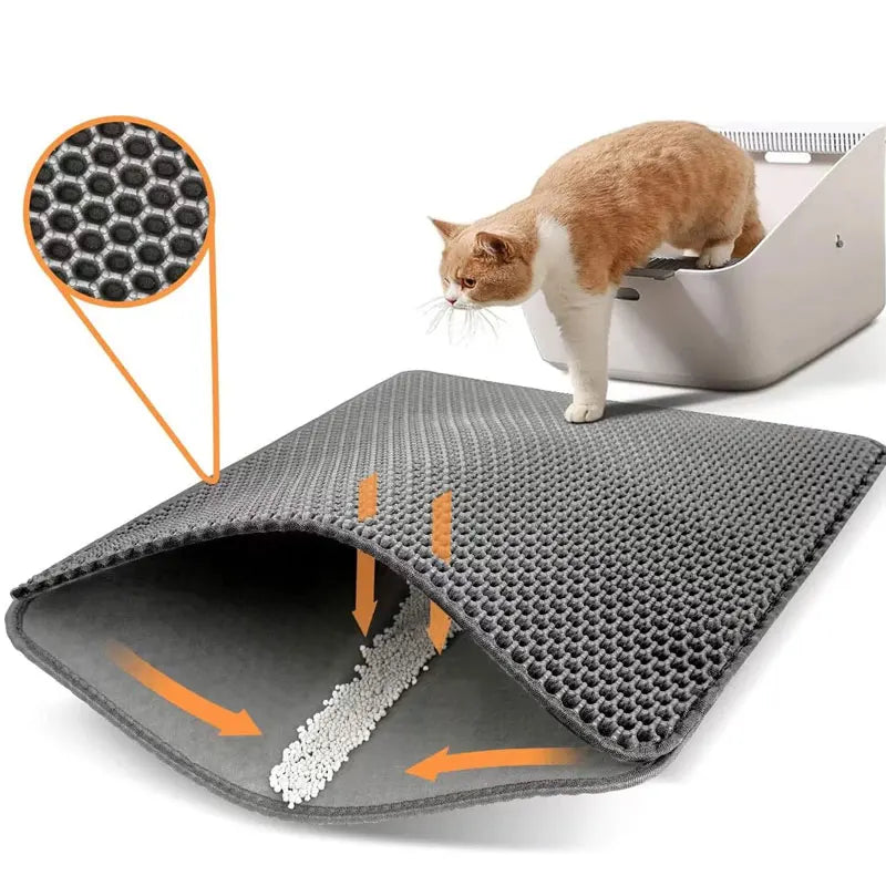Pet Cat Litter Mat (Waterproof)
