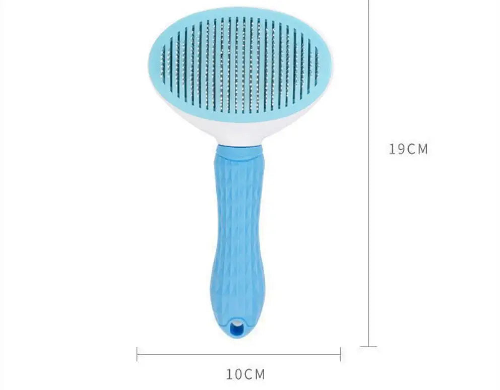 🐾 Pet Grooming Comb – Tangle-Free Comfort for Cats & Dogs