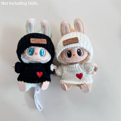 🧸 Transparent Protective Display Cover for Labub V1/V2 Plush Dolls