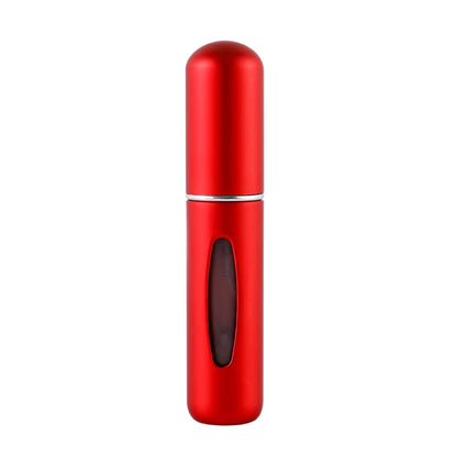 Portable Travel 5ml Bottom Charge Perfume Refillable Bottle Liquid Container For Cosmetics Spray Bottling Dispenser Press Head
