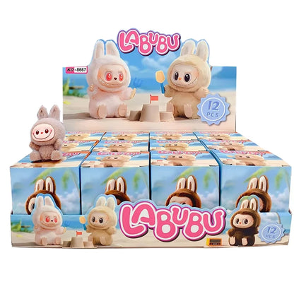 🧸 Transparent Protective Display Cover for Labub V1/V2 Plush Dolls