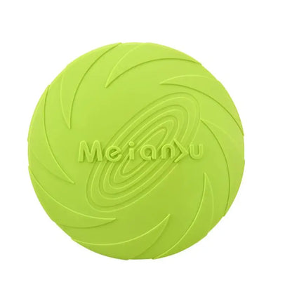 OUZEY Bite Resistant Flying Disc Toys For Dog/ Multifunction Pet Training Toy