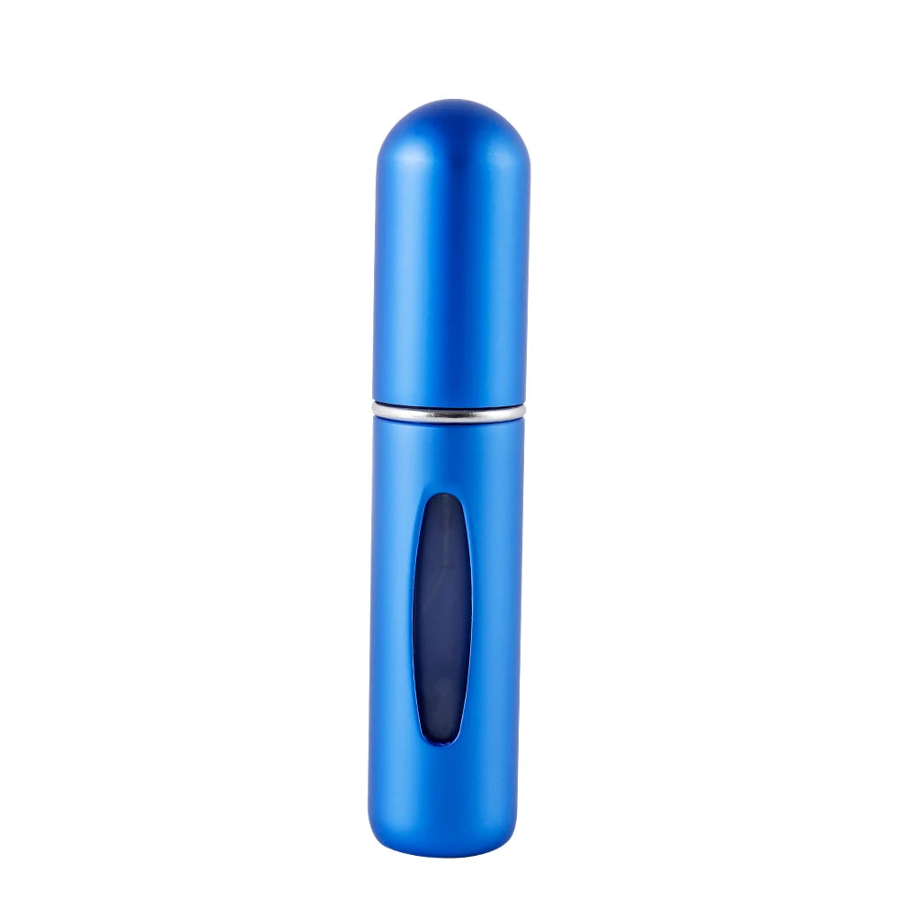 Portable Travel 5ml Bottom Charge Perfume Refillable Bottle Liquid Container For Cosmetics Spray Bottling Dispenser Press Head