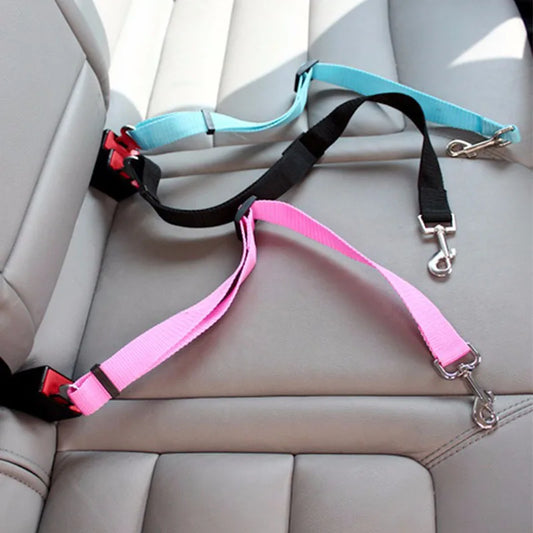 Adjustable Dog/ Cat Car Seat Belt Harness.