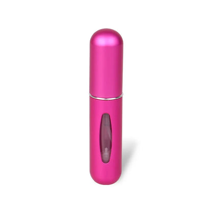 Portable Travel 5ml Bottom Charge Perfume Refillable Bottle Liquid Container For Cosmetics Spray Bottling Dispenser Press Head