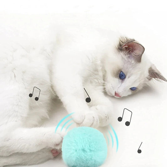 Smart Interactive Cat Toys (Plush Electric Catnip Training Toy)