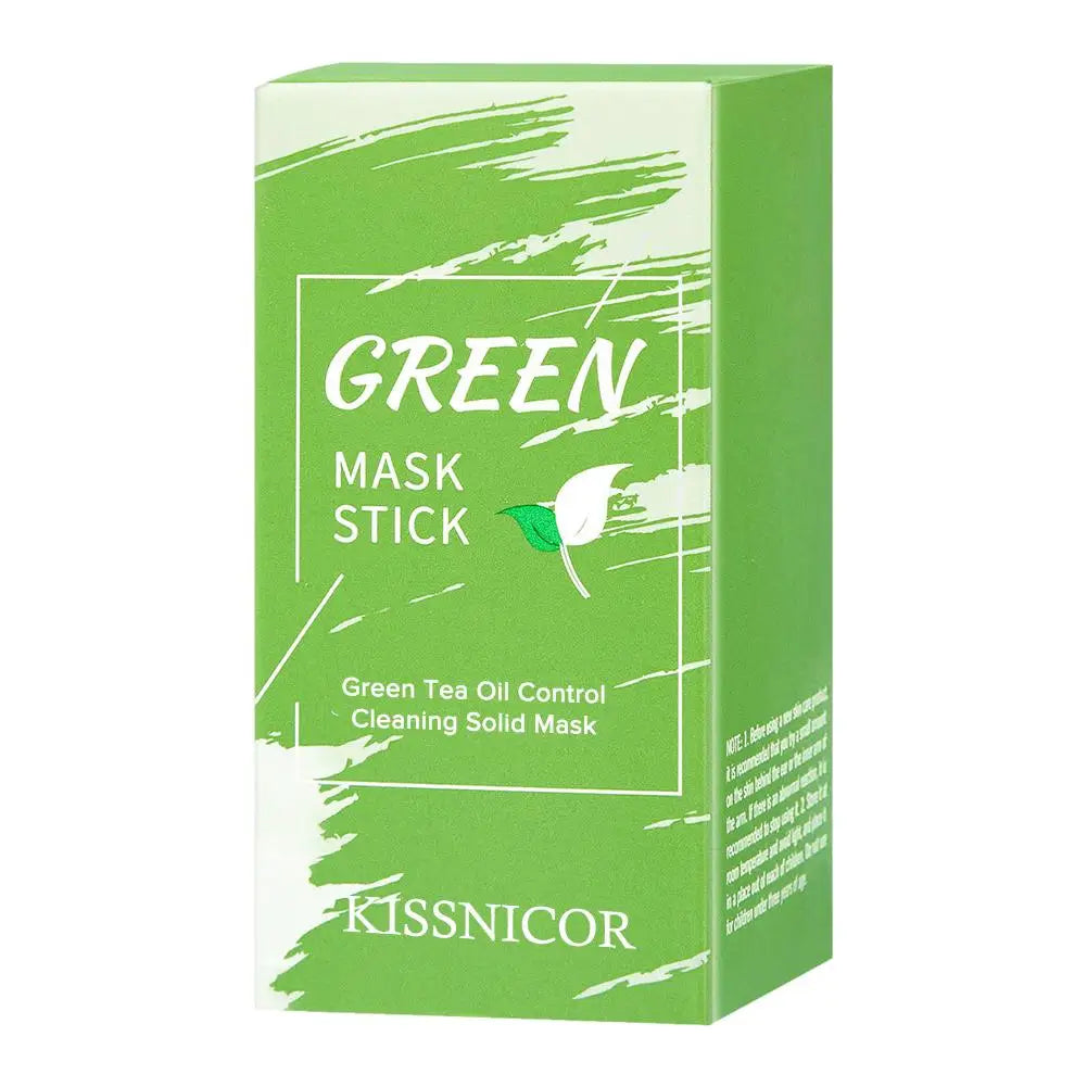 🍃 Green Tea Cleansing Stick Mask – Deep Clean, Shrink Pores & Remove Blackheads