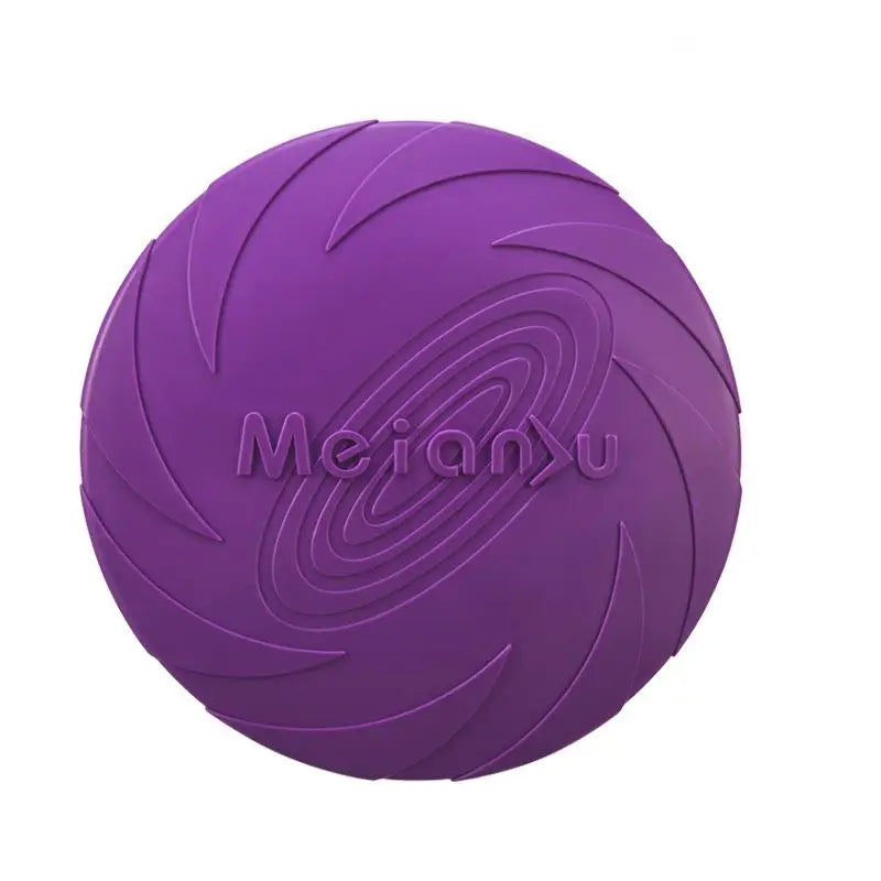 OUZEY Bite Resistant Flying Disc Toys For Dog/ Multifunction Pet Training Toy