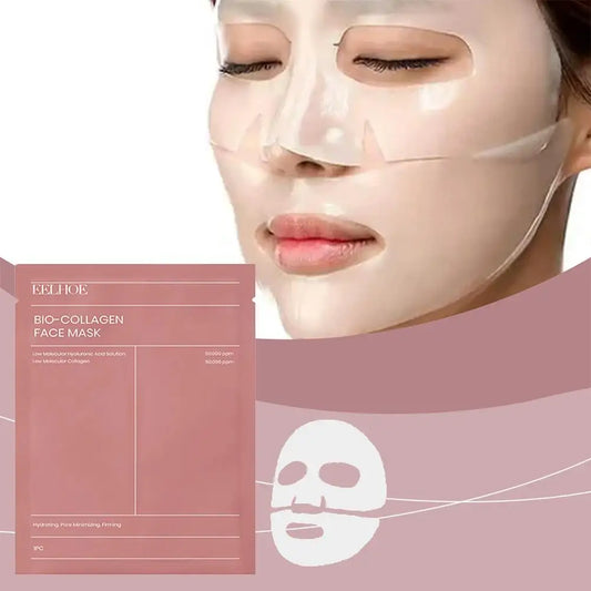 🌙 Bio Collagen Face Mask – Deep Hydration & Pore Refining Overnight Treatment (1/5/10 peace)