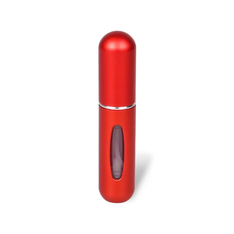 Portable Travel 5ml Bottom Charge Perfume Refillable Bottle Liquid Container For Cosmetics Spray Bottling Dispenser Press Head