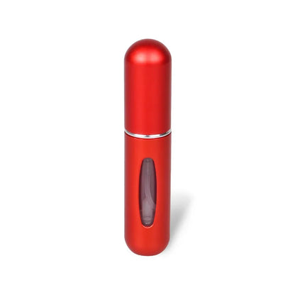 Portable Travel 5ml Bottom Charge Perfume Refillable Bottle Liquid Container For Cosmetics Spray Bottling Dispenser Press Head