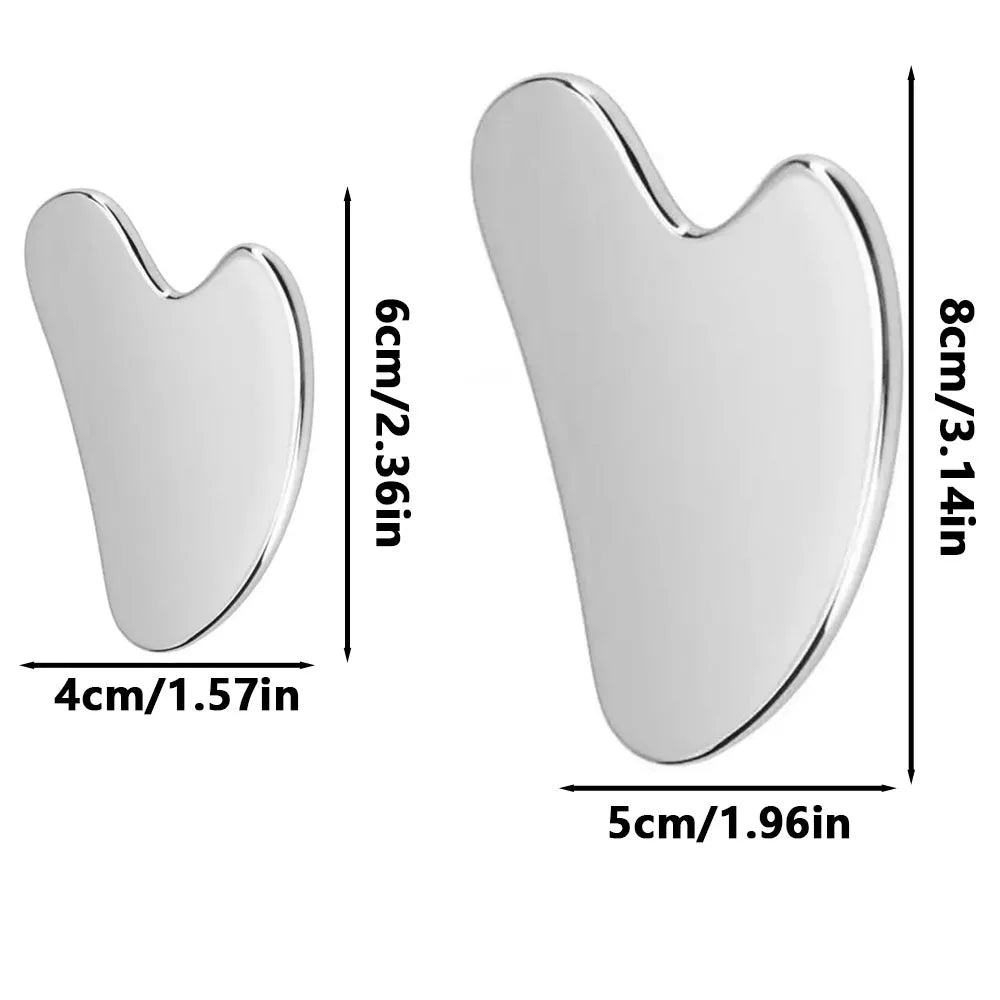 ✨ Stainless Steel Gua Sha Tool – Sculpt, Soothe & Glow